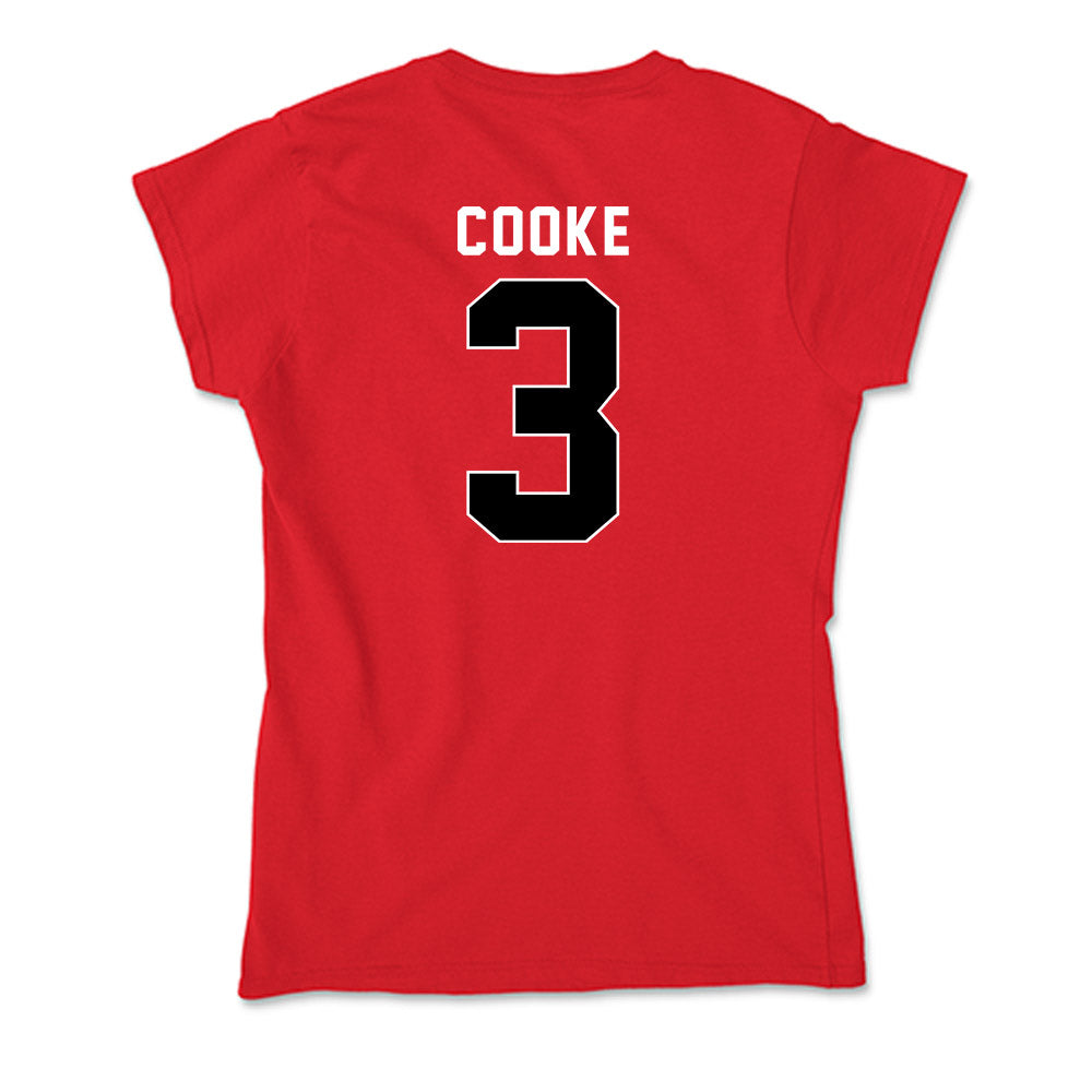 Houston - NCAA Women's Basketball : Gia Cooke - Soft Style Women’s T-Shirt-1