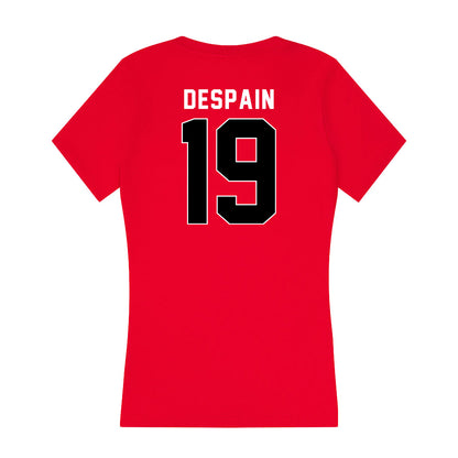 Houston - NCAA Baseball : Dillon DeSpain - Women's V-Neck T-Shirt-1