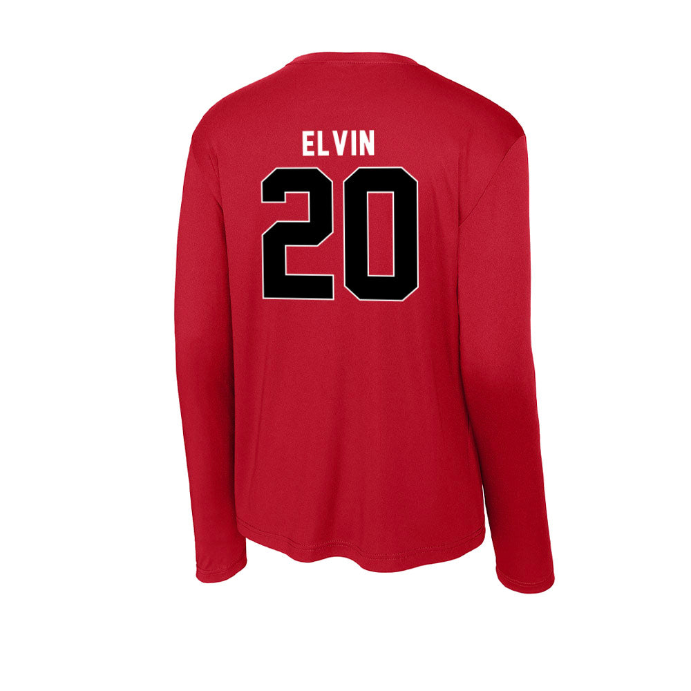 Houston - NCAA Men's Basketball : Ryan Elvin - Activewear Long Sleeve T-Shirt