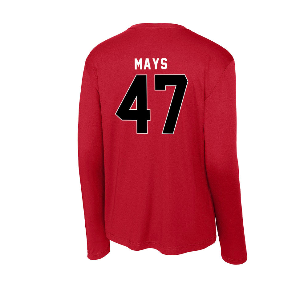 Houston - NCAA Football : Dk Mays - Activewear Long Sleeve T-Shirt-1