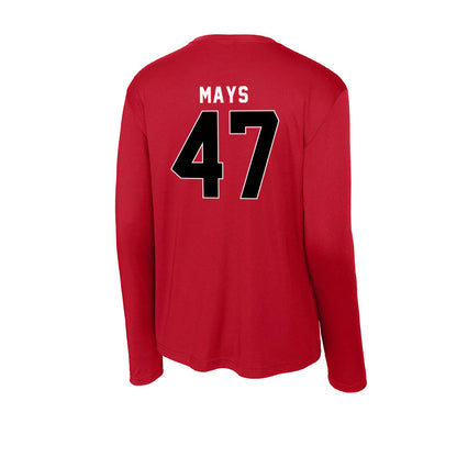 Houston - NCAA Football : Dk Mays - Activewear Long Sleeve T-Shirt-1