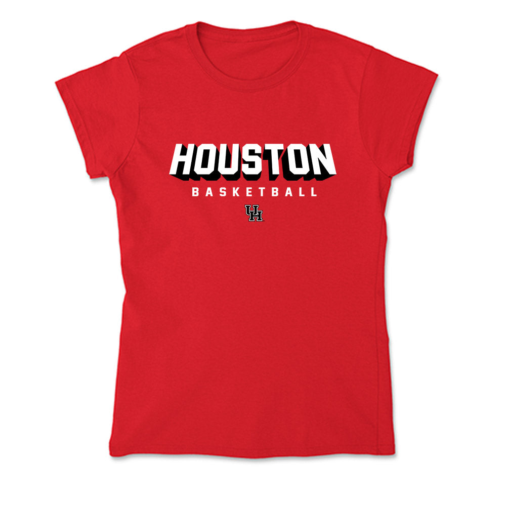 Houston - NCAA Women's Basketball : Kamryn Jones - Soft Style Women’s T-Shirt-0