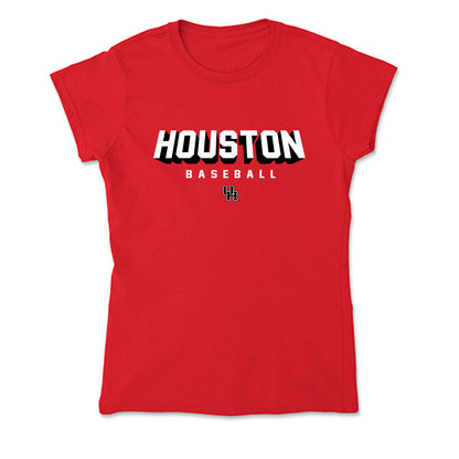 Houston - NCAA Baseball : Dillon DeSpain - Soft Style Women’s T-Shirt-0