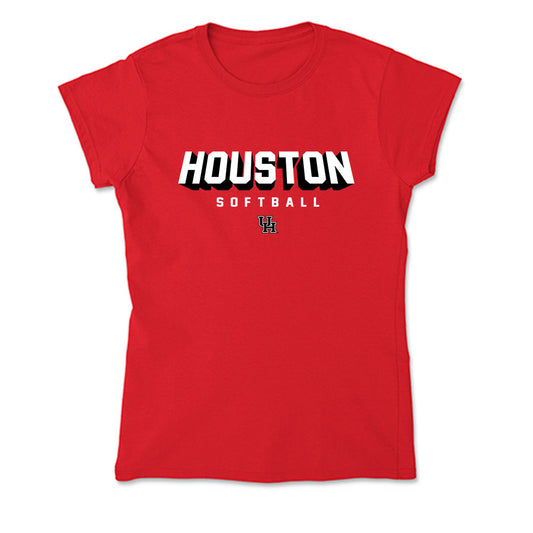 Houston - NCAA Softball : Gabrielle Rawls - Soft Style Women’s T-Shirt-0