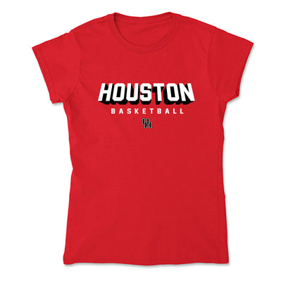 Houston - NCAA Women's Basketball : Amani Bartlett - Soft Style Women’s T-Shirt-0