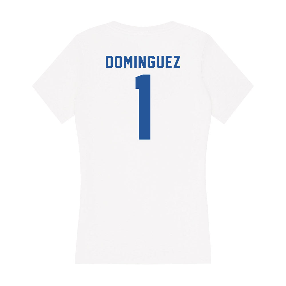 CSU Bakersfield - NCAA Men's Swimming & Diving : Parker Dominguez - Women's V-Neck T-Shirt-1