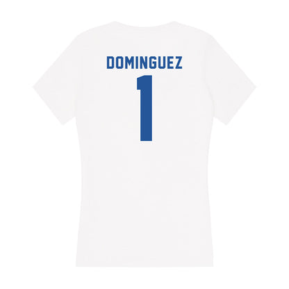 CSU Bakersfield - NCAA Men's Swimming & Diving : Parker Dominguez - Women's V-Neck T-Shirt-1