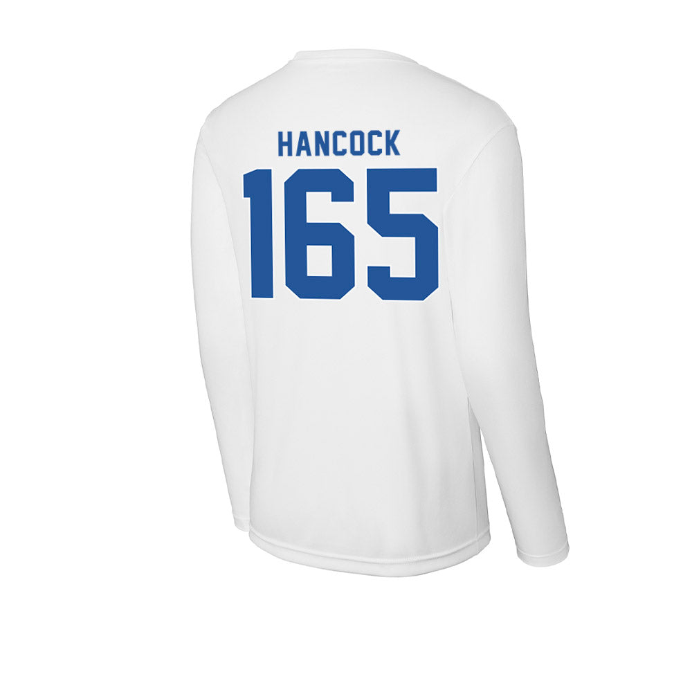 CSU Bakersfield - NCAA Wrestling : Hunter Hancock - Activewear Long Sleeve T-Shirt-1