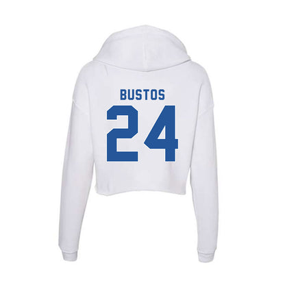 CSU Bakersfield - NCAA Softball : Bailee Bustos - Women's Crop Fleece Hoodie-1