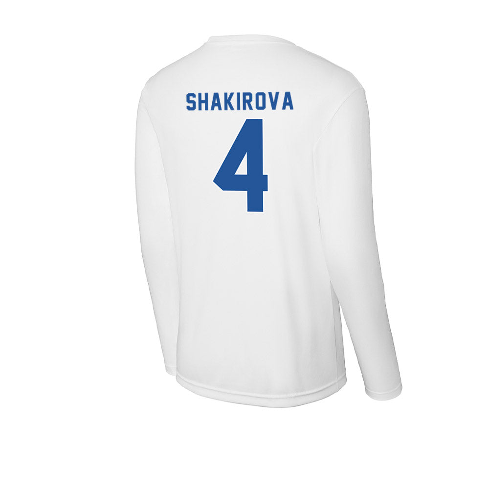 CSU Bakersfield - NCAA Women's Volleyball : Agnes Shakirova - Activewear Long Sleeve T-Shirt-1