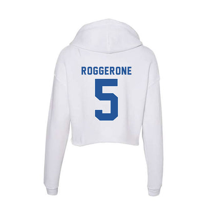 CSU Bakersfield - NCAA Women's Soccer : Catalina Roggerone - Women's Crop Fleece Hoodie-1