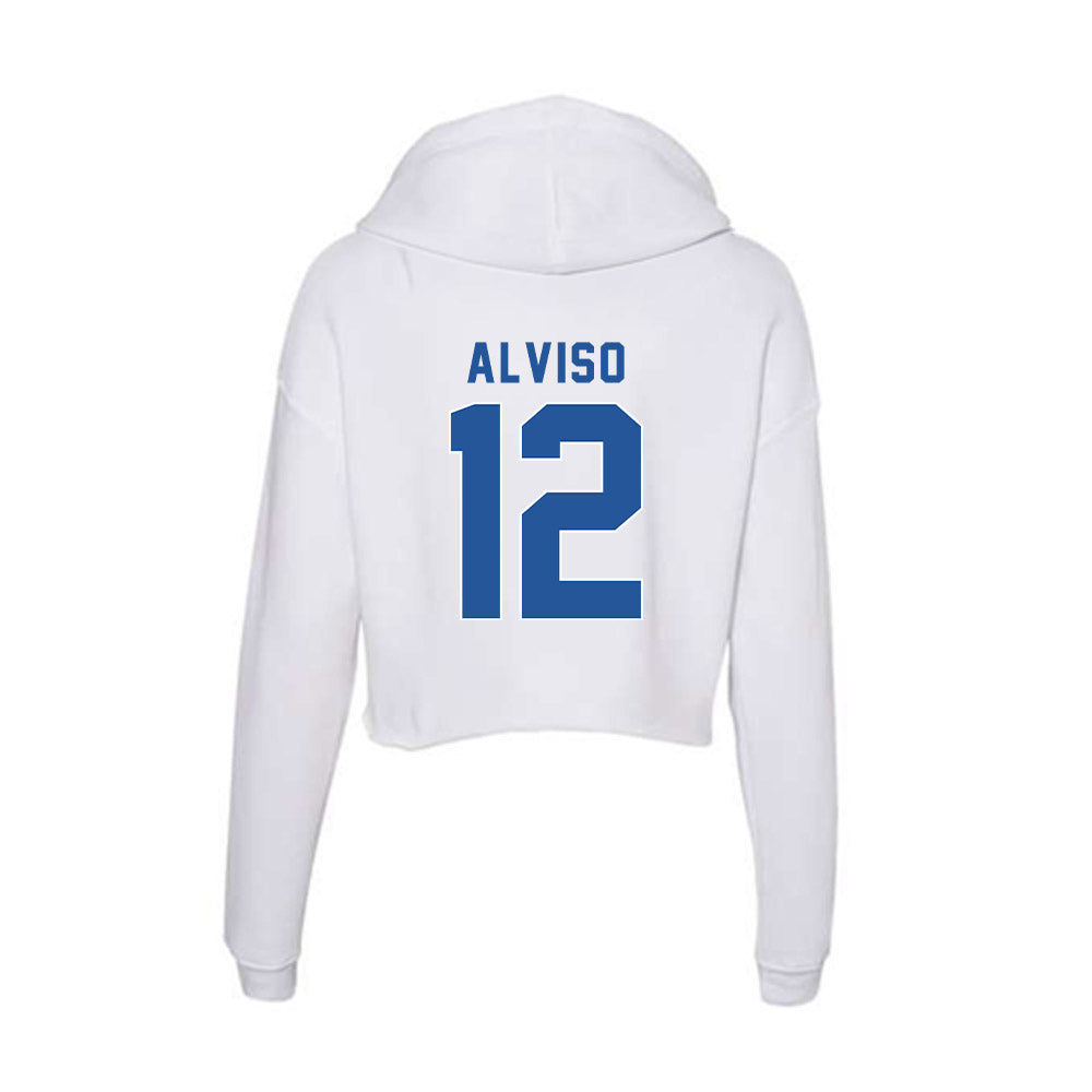 CSU Bakersfield - NCAA Women's Soccer : Savannah Alviso - Women's Crop Fleece Hoodie-1