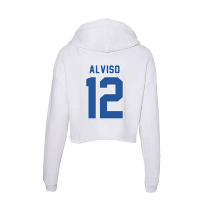 CSU Bakersfield - NCAA Women's Soccer : Savannah Alviso - Women's Crop Fleece Hoodie-1