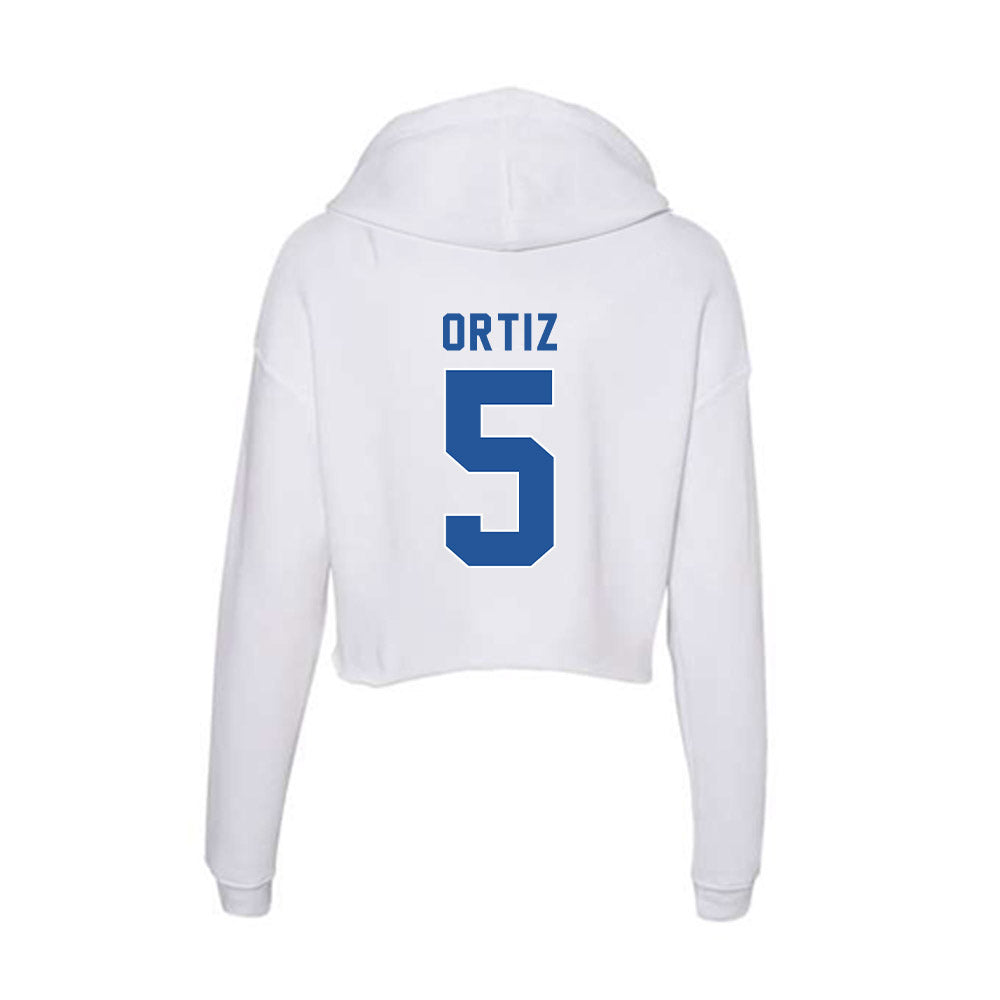CSU Bakersfield - NCAA Women's Basketball : Nseije Ortiz - Women's Crop Fleece Hoodie-1