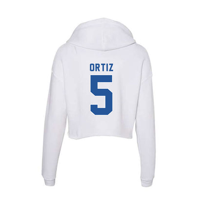 CSU Bakersfield - NCAA Women's Basketball : Nseije Ortiz - Women's Crop Fleece Hoodie-1
