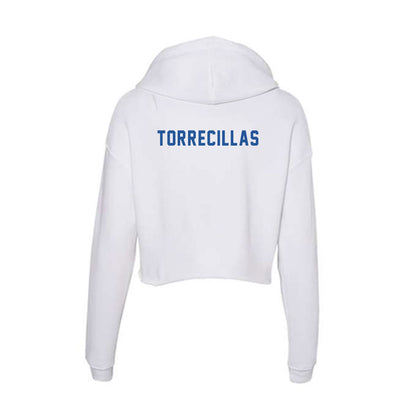 CSU Bakersfield - NCAA Women's Cross Country : Crystal Torrecillas - Women's Crop Fleece Hoodie-1