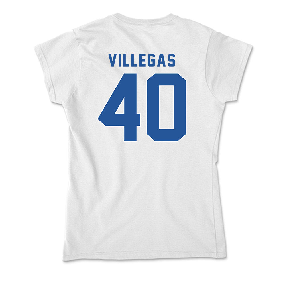 CSU Bakersfield - NCAA Baseball : David Villegas - Soft Style Women’s T-Shirt-1