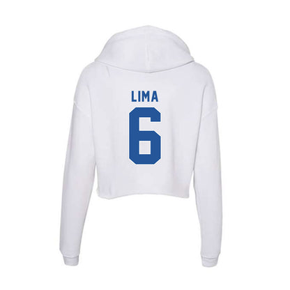 CSU Bakersfield - NCAA Women's Volleyball : Suelen Lima - Women's Crop Fleece Hoodie-1