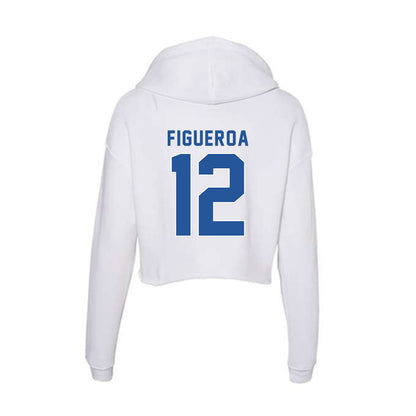 CSU Bakersfield - NCAA Baseball : Ryan Figueroa - Women's Crop Fleece Hoodie-1
