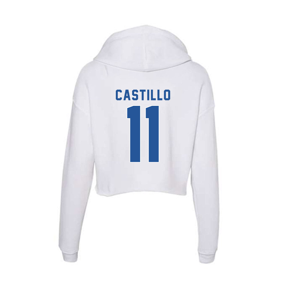 CSU Bakersfield - NCAA Softball : Anahi Castillo - Women's Crop Fleece Hoodie-1