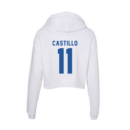 CSU Bakersfield - NCAA Softball : Anahi Castillo - Women's Crop Fleece Hoodie-1