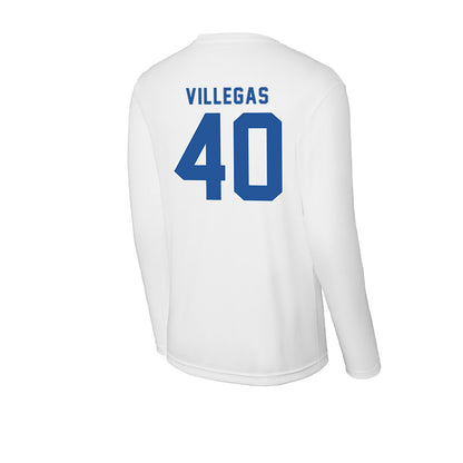 CSU Bakersfield - NCAA Baseball : David Villegas - Activewear Long Sleeve T-Shirt-1