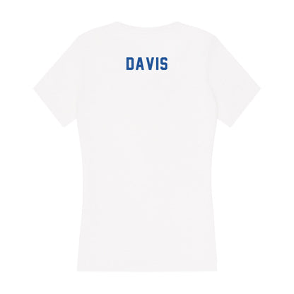 CSU Bakersfield - NCAA Men's Track & Field : Mister Davis - Women's V-Neck T-Shirt-1