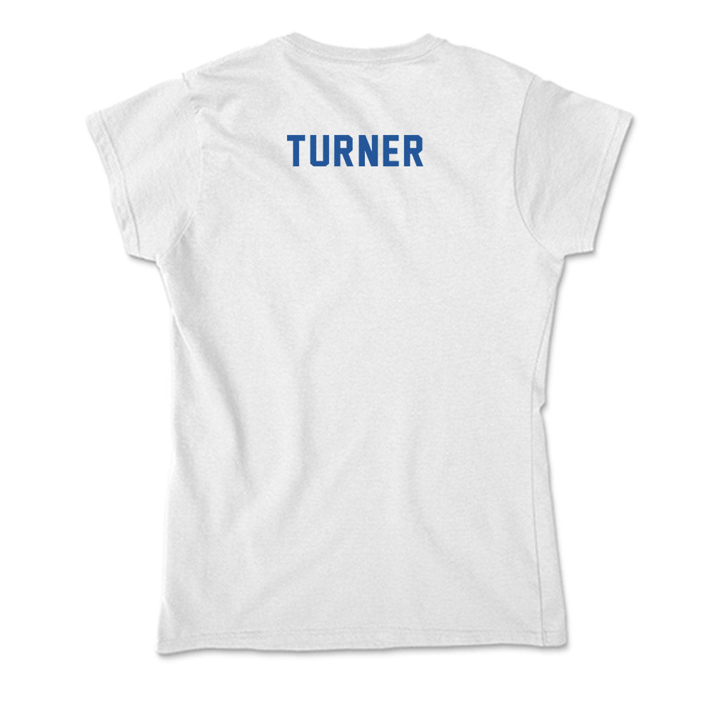 CSU Bakersfield - NCAA Men's Track & Field : Brock Turner - Soft Style Women’s T-Shirt-1