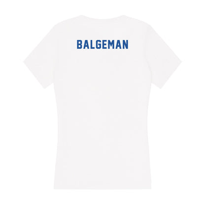 CSU Bakersfield - NCAA Men's Track & Field : Tyler Balgeman - Women's V-Neck T-Shirt-1