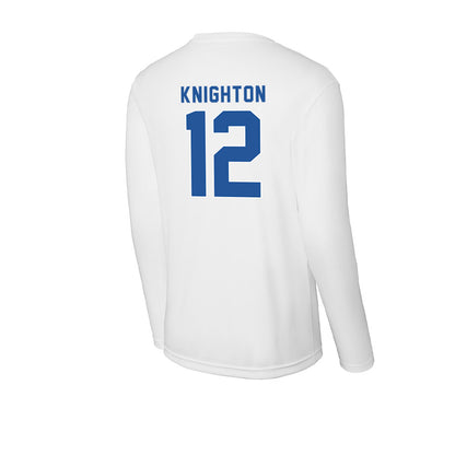 CSU Bakersfield - NCAA Men's Soccer : Justin Knighton - Activewear Long Sleeve T-Shirt-1