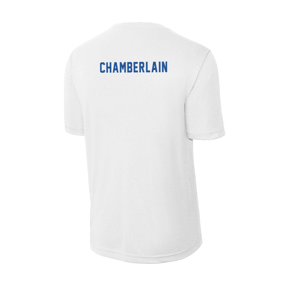 CSU Bakersfield - NCAA Men's Swimming & Diving : Justin Chamberlain - Activewear T-Shirt-1