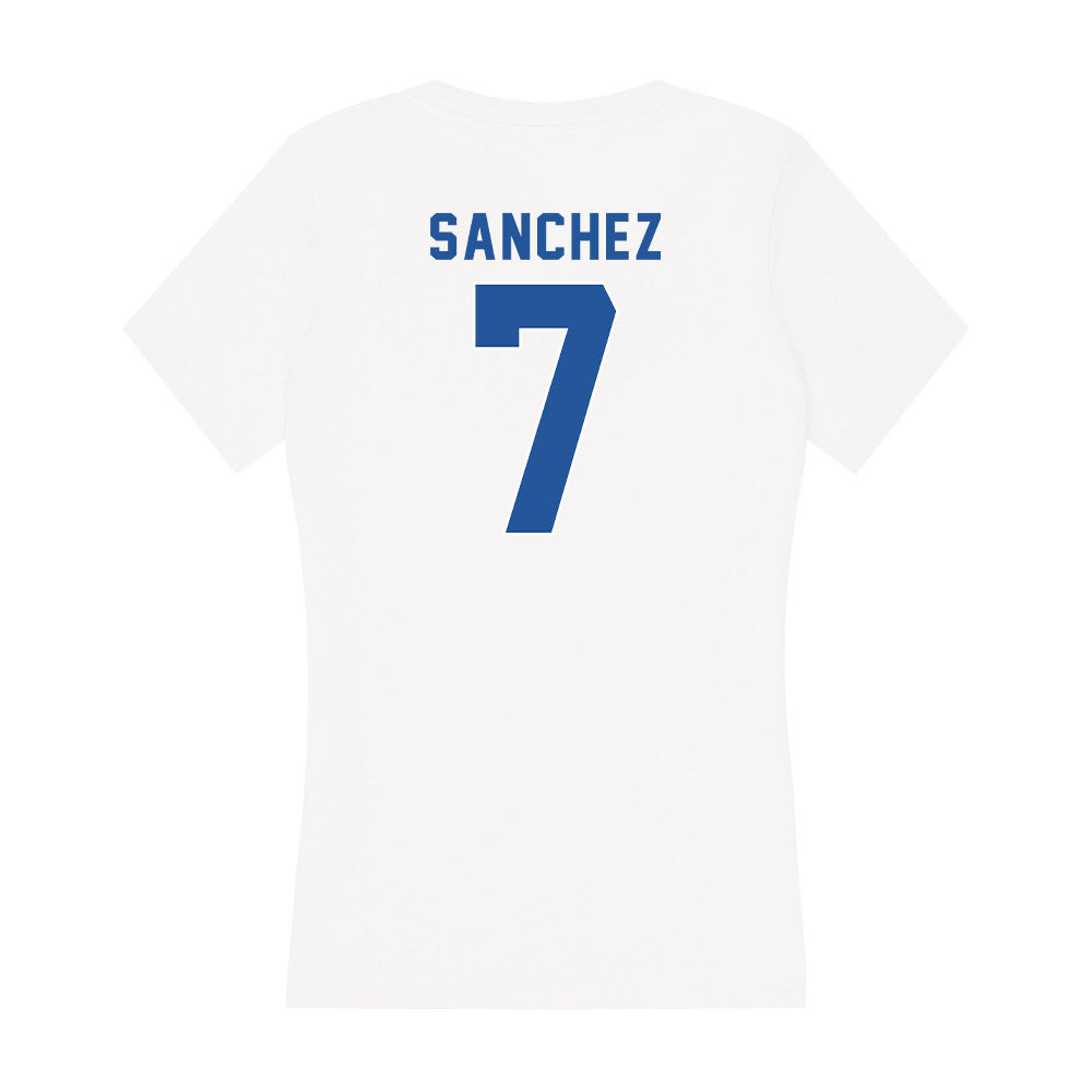 CSU Bakersfield - NCAA Softball : Jillian Sanchez Sanchez - Women's V-Neck T-Shirt-1