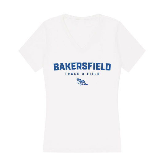 CSU Bakersfield - NCAA Men's Track & Field : Ishmael Nungaray - Women's V-Neck T-Shirt-0