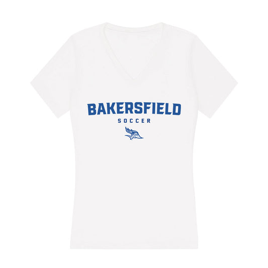 CSU Bakersfield - NCAA Women's Soccer : Savannah Alviso - Women's V-Neck T-Shirt-0
