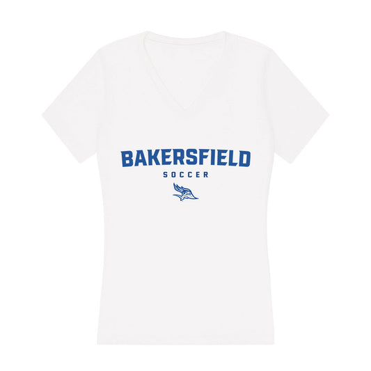 CSU Bakersfield - NCAA Women's Soccer : Catalina Roggerone - Women's V-Neck T-Shirt-0
