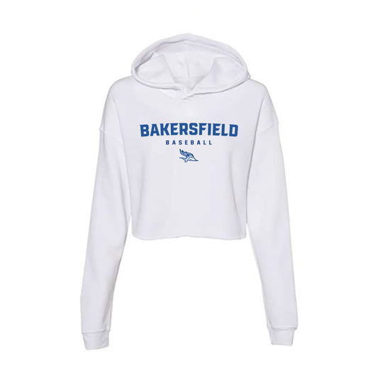 CSU Bakersfield - NCAA Baseball : Cody Hendriks - Women's Crop Fleece Hoodie-0