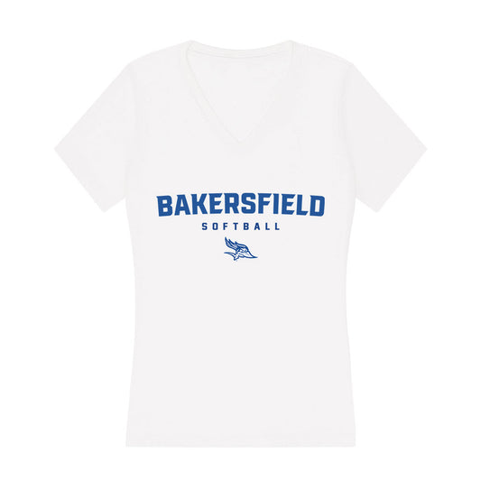 CSU Bakersfield - NCAA Softball : Ashley Espino - Women's V-Neck T-Shirt-0