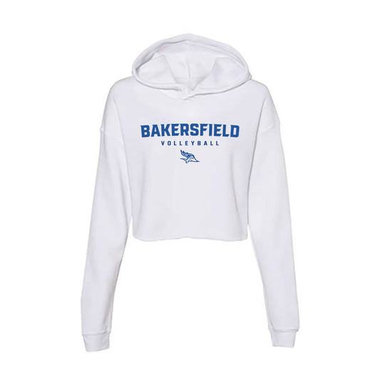 CSU Bakersfield - NCAA Women's Volleyball : Luiza da Cruz - Women's Crop Fleece Hoodie-0
