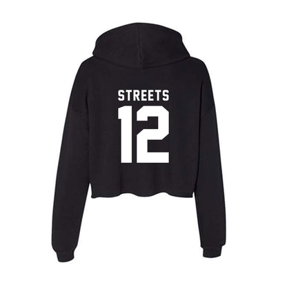 WSU - NCAA Women's Soccer : Emery Streets - Women's Crop Fleece Hoodie-1
