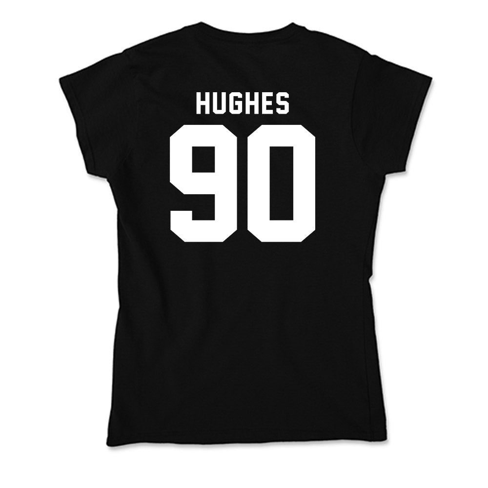 WSU - NCAA Football : Michael Hughes - Soft Style Women’s T-Shirt-1