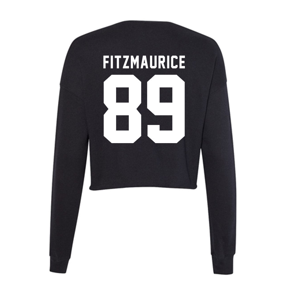 WSU - NCAA Football : Donovan Fitzmaurice - Women's Cropped Crew Fleece-1