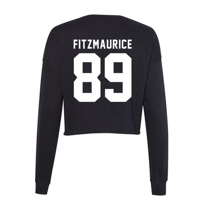 WSU - NCAA Football : Donovan Fitzmaurice - Women's Cropped Crew Fleece-1