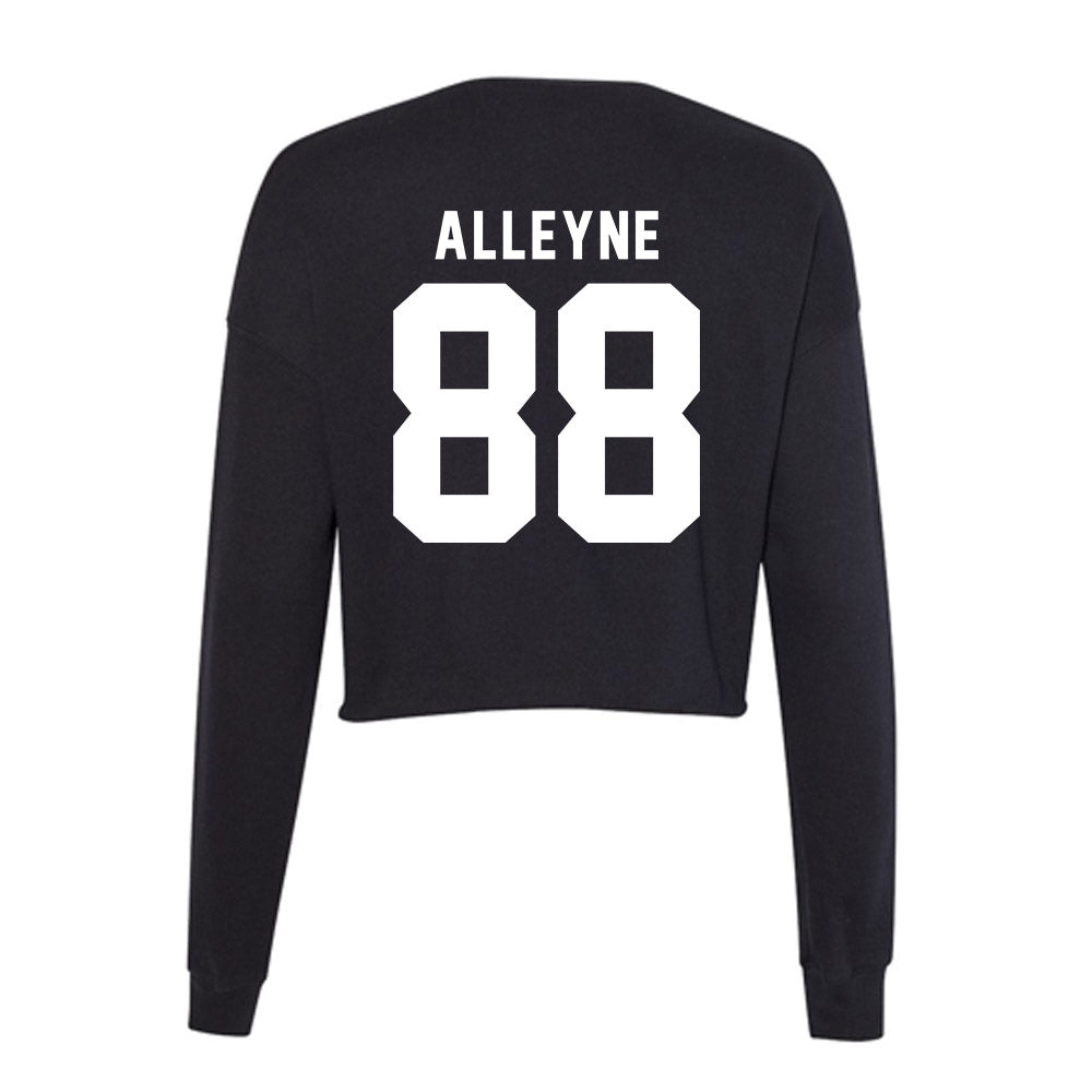 WSU - NCAA Football : Mackenzie Alleyne - Women's Cropped Crew Fleece-1