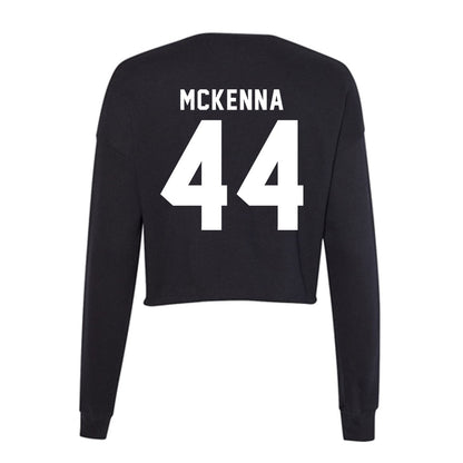 WSU - NCAA Football : Parker McKenna - Women's Cropped Crew Fleece-1