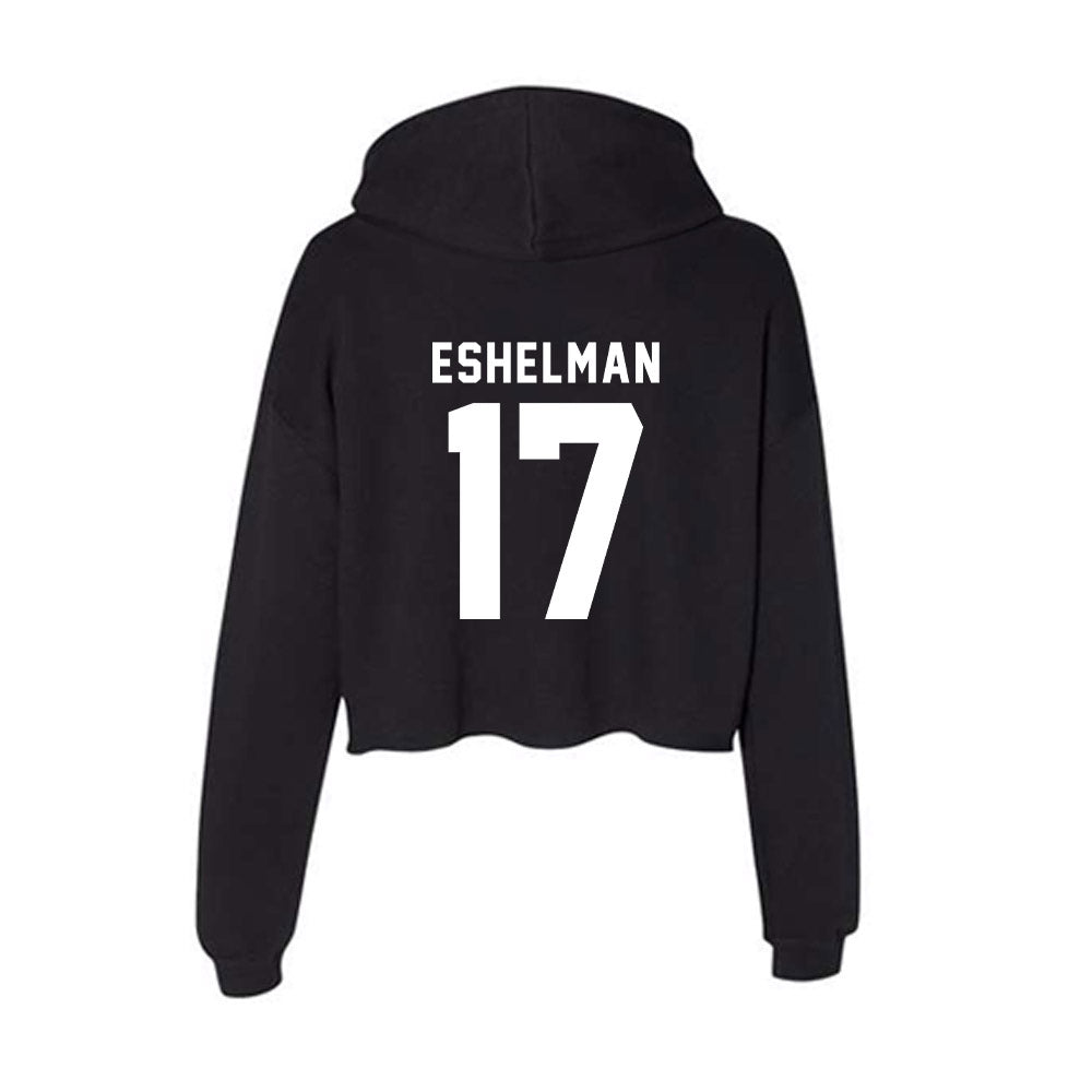 WSU - NCAA Football : Owen Eshelman - Women's Crop Fleece Hoodie-1