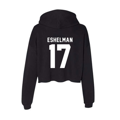 WSU - NCAA Football : Owen Eshelman - Women's Crop Fleece Hoodie-1