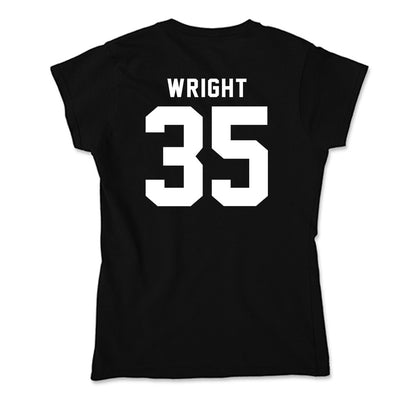 WSU - NCAA Football : Erimus Wright - Soft Style Women’s T-Shirt-1
