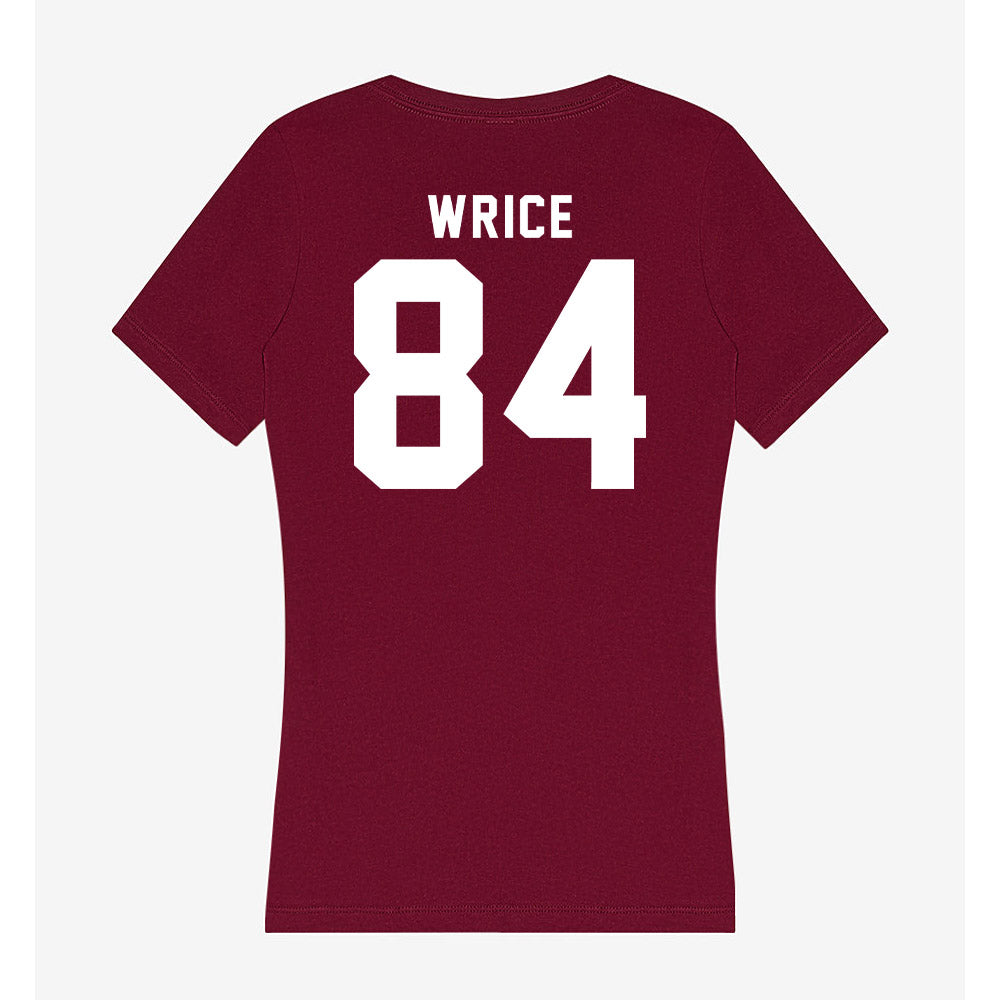 WSU - NCAA Football : Malachi wrice - Women's V-Neck T-Shirt-1