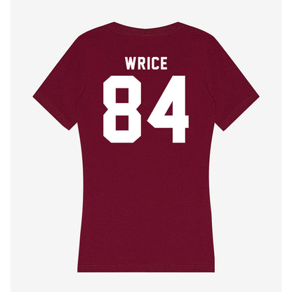 WSU - NCAA Football : Malachi wrice - Women's V-Neck T-Shirt-1