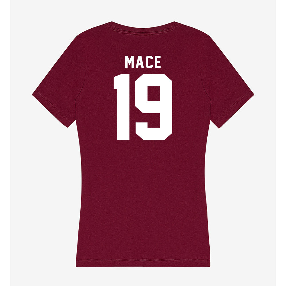 WSU - NCAA Women's Soccer : Maggie Mace - Women's V-Neck T-Shirt-1